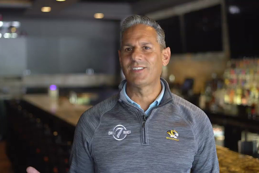 Owner of Circle 7 Smiling